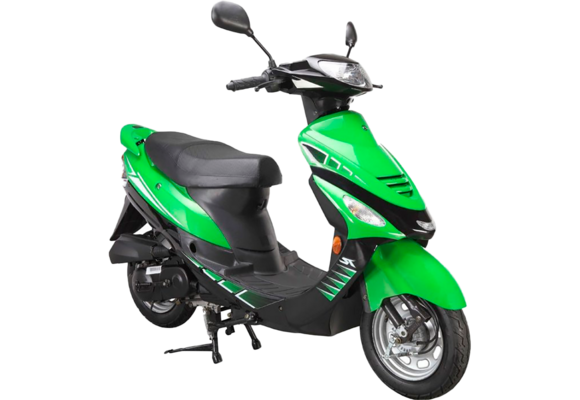 Скутер Racer RC50QT-3 Meteor (зеленый) (Россия) pitbikemarket.ru