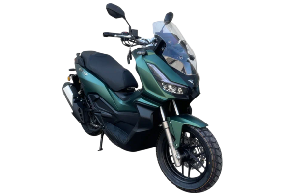 Скутер VENTO JET BY150T-5A 149см3 СЕРИЯ N1800 (ЭПТС) MATT GREEN /MATT BLACK pitbikemarket.ru