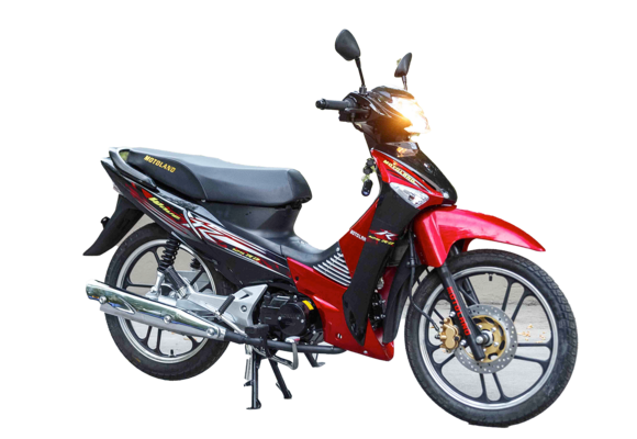 Скутеретта Motoland WAVE 125 куб. (красный) pitbikemarket.ru