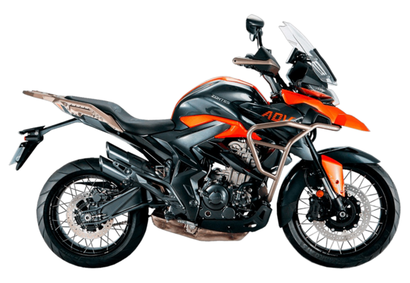 Мотоцикл ZONTES ZT350-T (4T ZT184MP EFI) 19/17 ПТС Оранжевый pitbikemarket.ru