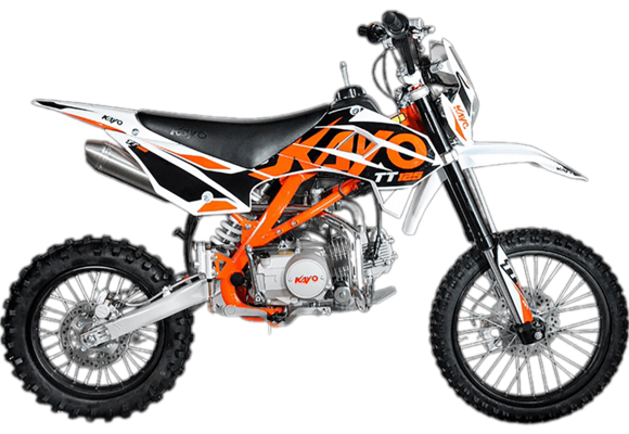 Питбайк KAYO BASIC TT125EA 17/14 KRZ (п/автомат, эл. стартер 2022 г.) pitbikemarket.ru