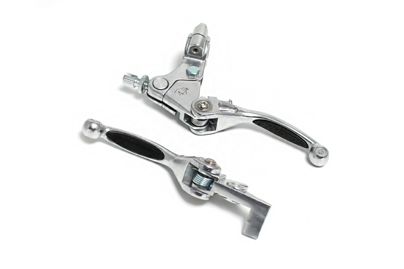 Рычаг сцепл.+тормоза складные c силиконовыми накладками pitbikemarket.ru