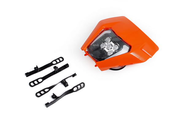 Фара LED KTM, BRZ 2022, GR8 (k8 frame) оранжевый OTOM pitbikemarket.ru