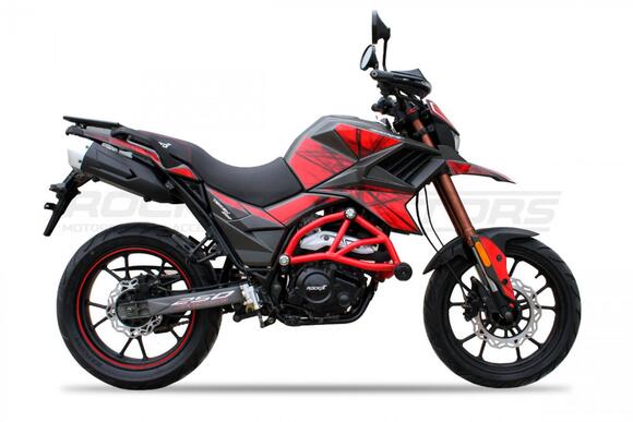 Мотоцикл турэндуро ROCKOT HOUND 250 LUX (красный, ЭПТС) pitbikemarket.ru