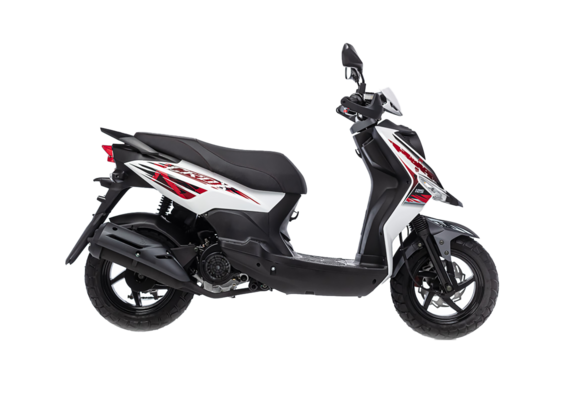 Скутер SYM CROX 125 Белый/ Матовый Темно-Серый pitbikemarket.ru