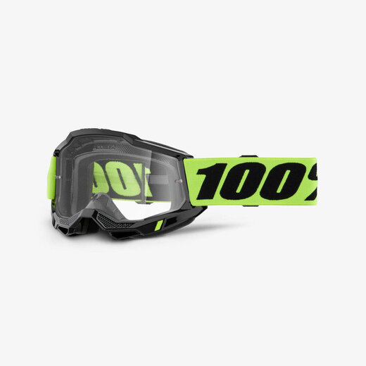 Очки подростковые 100% Accuri 2 Junior Neon Yellow / Clear pitbikemarket.ru