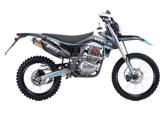 Кроссовый мотоцикл WELS PR300 (Синий) pitbikemarket.ru