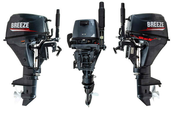 Лодочный мотор BREEZE F9,8S (4х тактный) pitbikemarket.ru