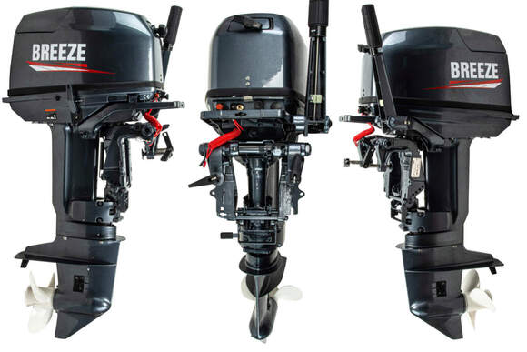 Лодочный мотор BREEZE T30S (2х тактный) pitbikemarket.ru