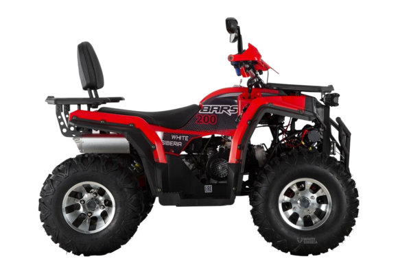 Квадроцикл White Siberia Bars 200CC Pro (Красный) pitbikemarket.ru