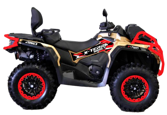 Квадроцикл BRC X-TERRA CT ATV 1000 Золотой/красный (ПСМ) pitbikemarket.ru