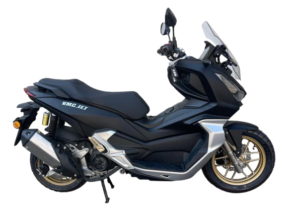 Скутер VENTO (VMC) JET BY49QT-5A 49см3 СЕРИЯ S1700 (Карб, возд охлаж) VIN MATT BLACK pitbikemarket.ru