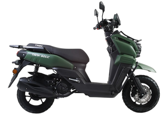 Скутер TMBK TANK 150CC (SHOW 50CC) Green pitbikemarket.ru