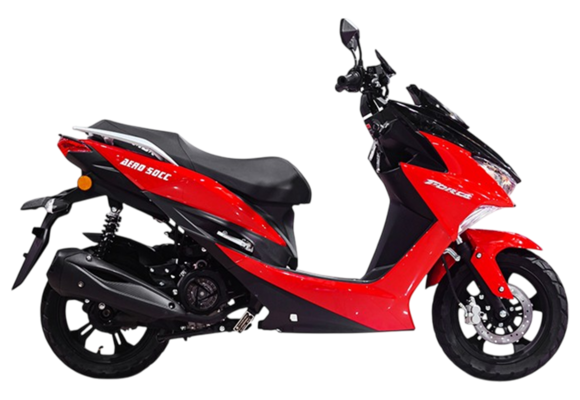 Скутер TMBK AERO 150CC (SHOW 50CC) Red pitbikemarket.ru
