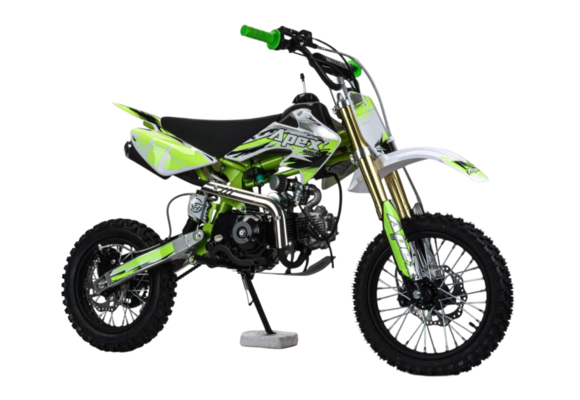 Питбайк Motoland 110 APEX10 E зеленый 14/12 pitbikemarket.ru