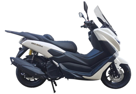 Скутер VENTO (VMC) MAX RS (150) (инжекторный впрыск, дисковый передний /задний торм., ABS) (ЭПТС) MATT WHITE/MATT BLACK pitbikemarket.ru