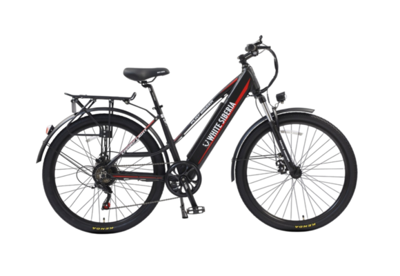 Электровелосипед WHITE SIBERIA CAMRY LIGHT 500W (матовый черный) pitbikemarket.ru