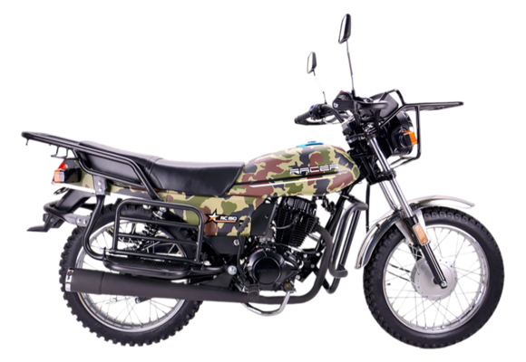 Мотоцикл Racer RC150-23A Tourist (черно-зеленый) (Россия) с ПТС pitbikemarket.ru