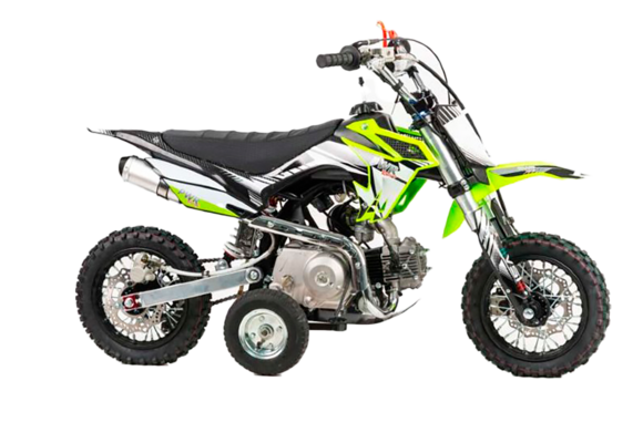 Питбайк PWR Racing FRZ 50 (2021) Зеленый pitbikemarket.ru
