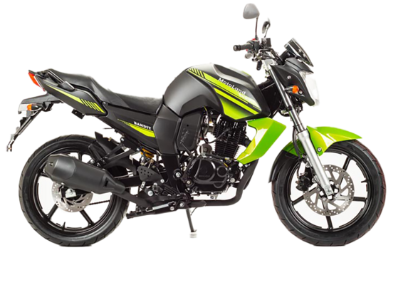 Мотоцикл Motoland BANDIT 250 Зеленый pitbikemarket.ru