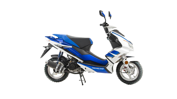 Скутер Motoland F22 (2020 г.) Синий pitbikemarket.ru